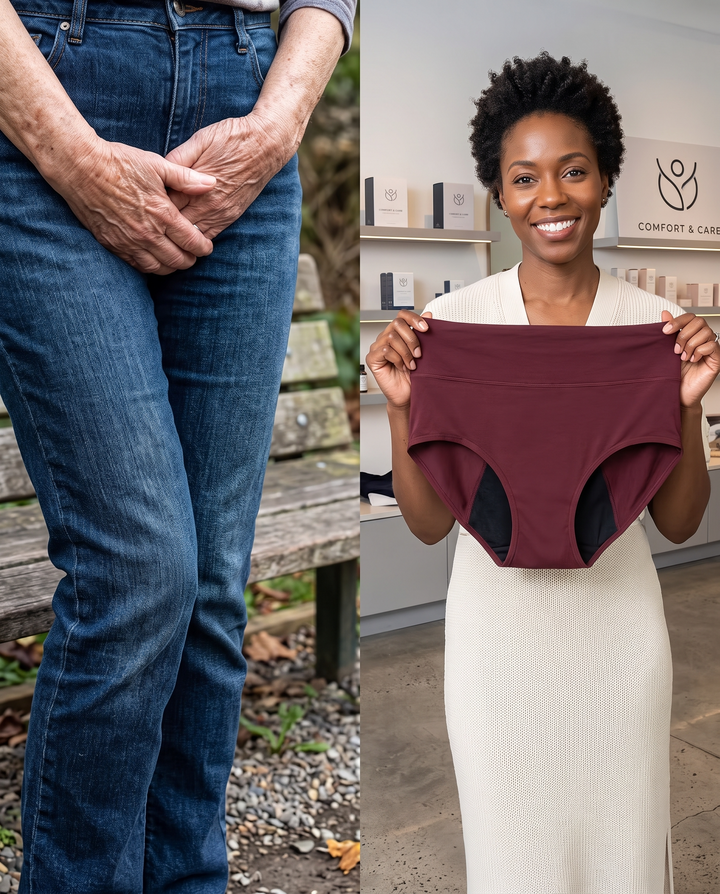 DryShield™ 100% Auslaufsichere Damen Unterwäsche 4er-Pack