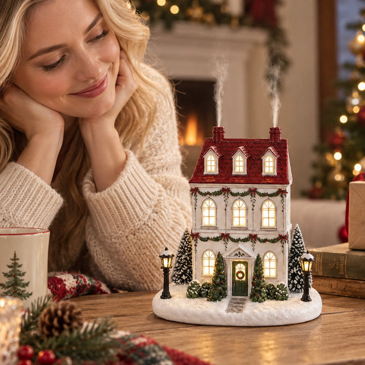 WeihnachtsZauber™ Weihnachtshaus mit Aroma-Diffusor