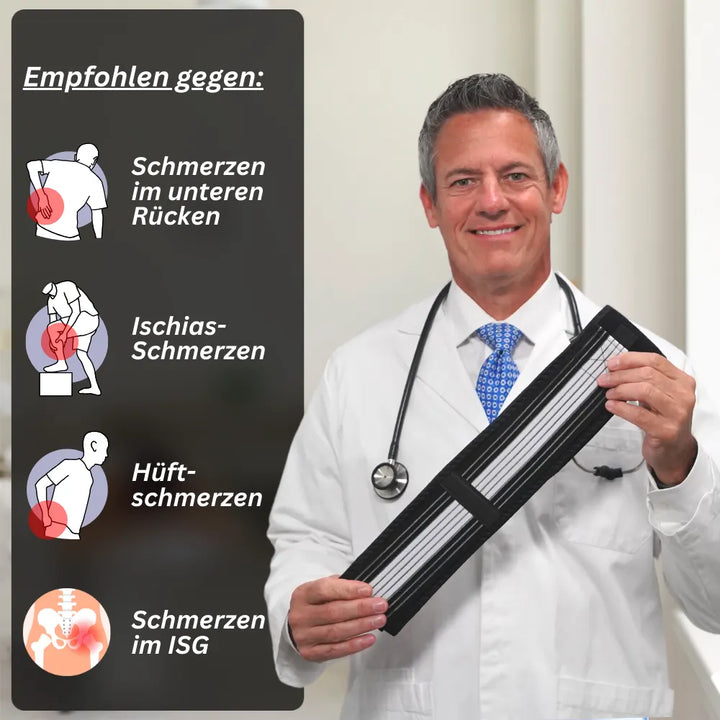 RückenHalt™ Stützender Rücken- & Hüftgürtel