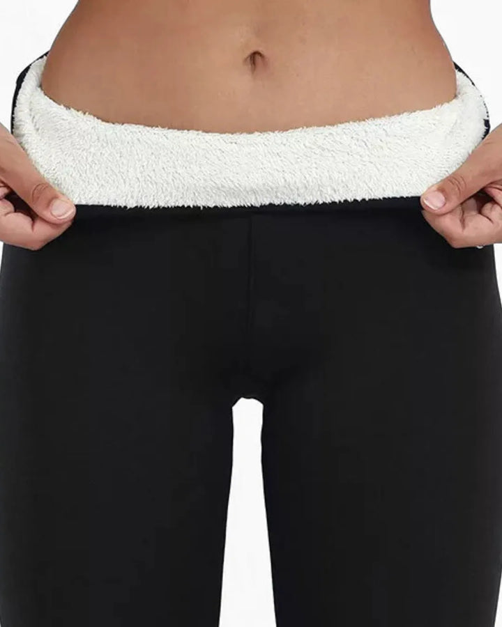 FigurWärme™ Figurformende Thermo-Leggings mit Sherpa-Futter