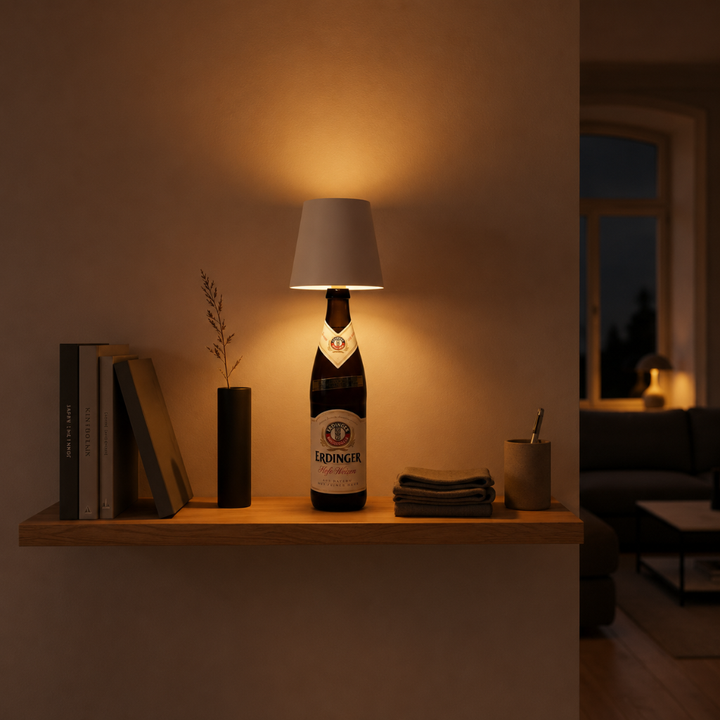 LichtKrone™ Wiederaufladbare Flaschenlampe