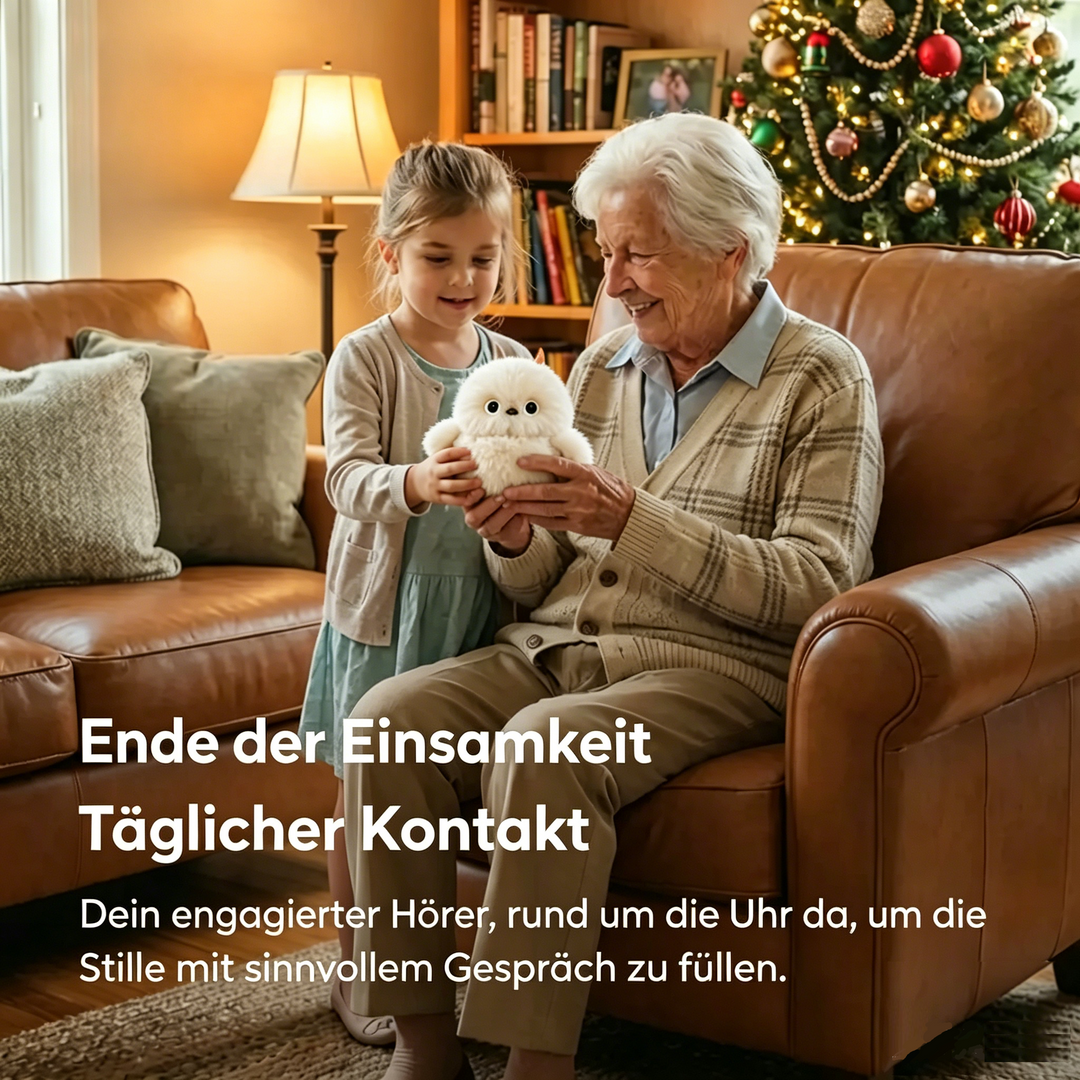 KuschelFreund™ Interaktives KI-Plüschtier mit Sprachfunktion