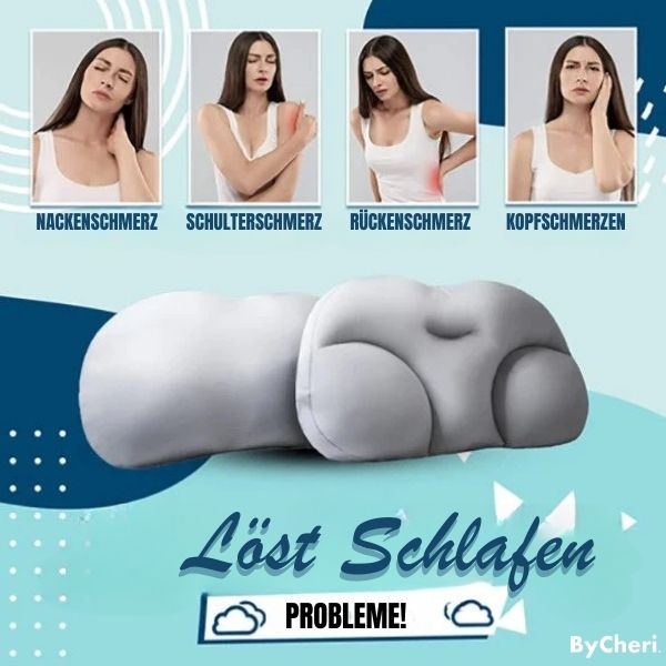 50% RABATT TEMPORÄR | CloudKopfkissen™ | Immer in der Richtigen Und Bequemen Position Schlafen!