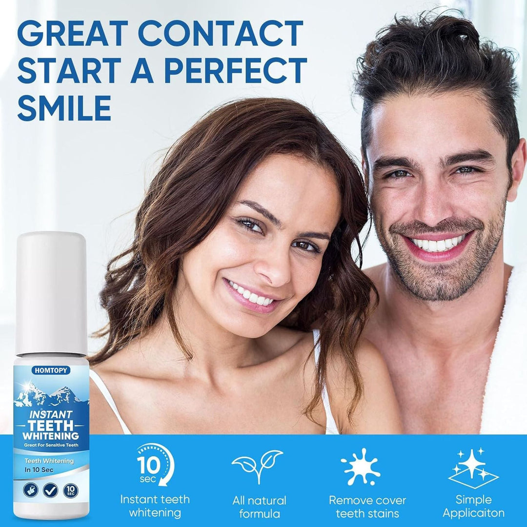 BrightSmile™ – Sofortiges Zahnaufhellungs-Pigment für ein strahlendes Lächeln [1 + 1 Gratis]