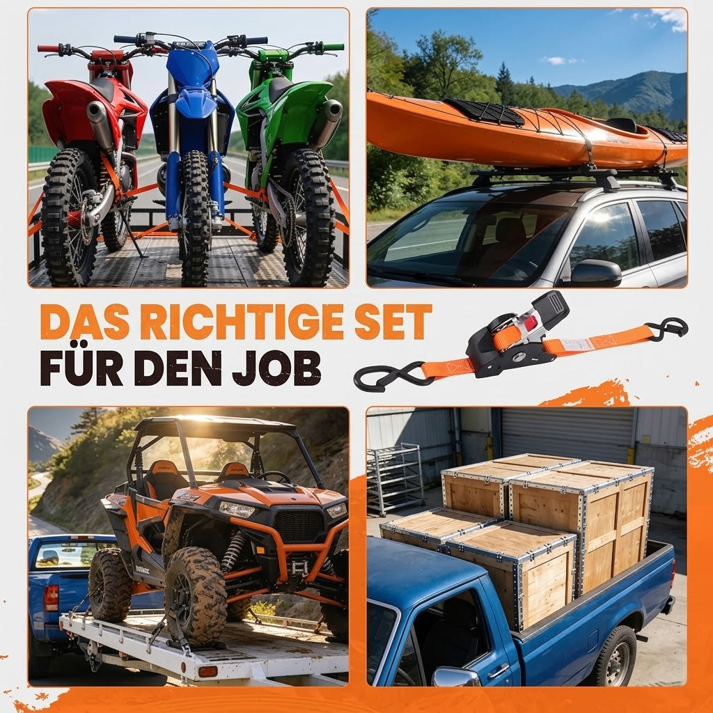 AutoStrap™ Automatischer Ratschen-Spanngurt