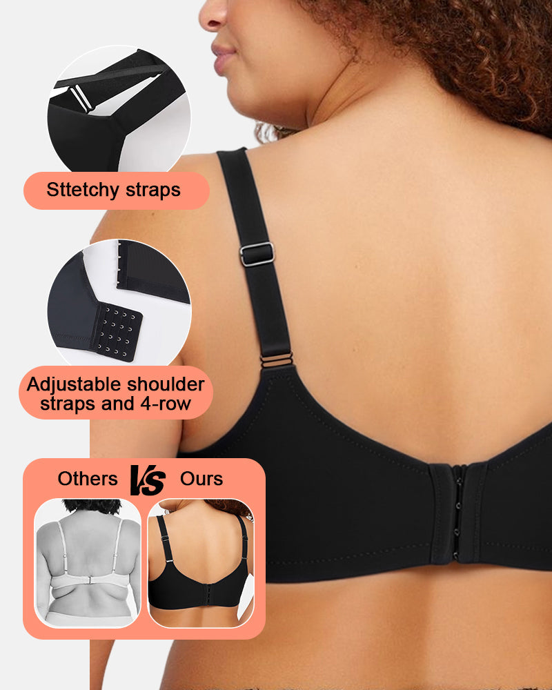 DekolletéTraum™ Nahtloser Push-up-BH mit tiefem V-Ausschnitt