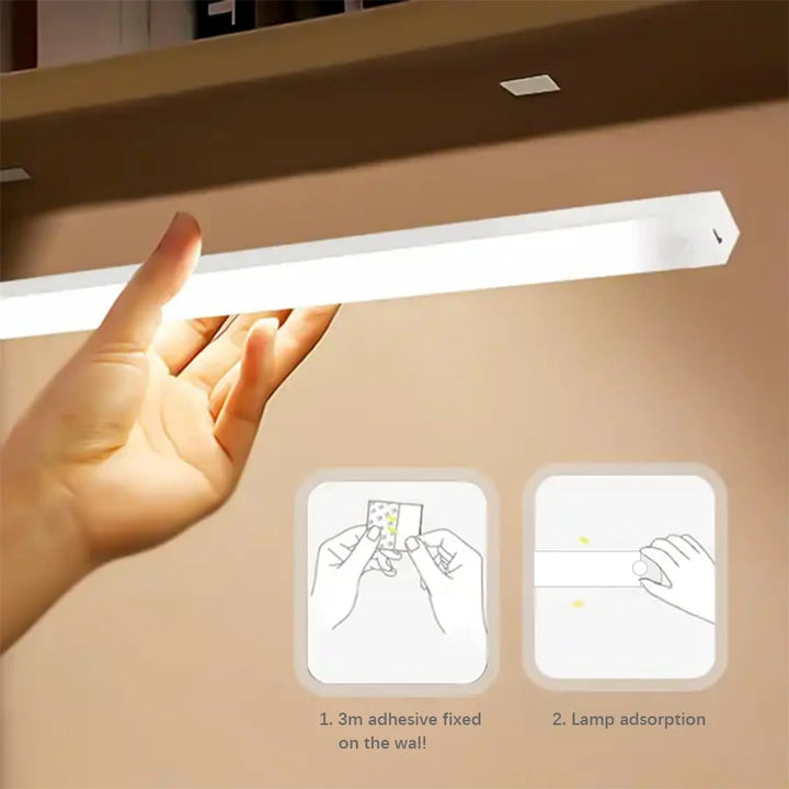 GlowMag™  - Befestigungsfreie intelligente Sensor-Magnet-USB wiederaufladbare LED-Lichter