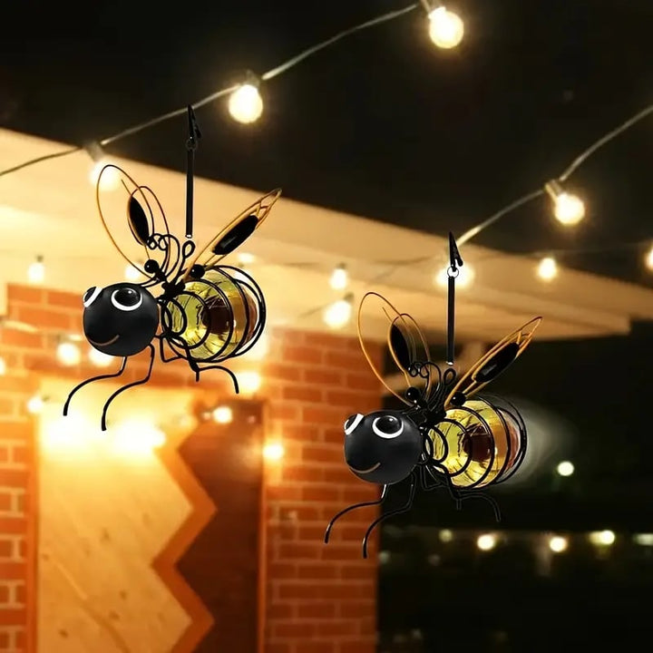 BienenLicht™ Solar-Gartenleuchte zum Aufhängen