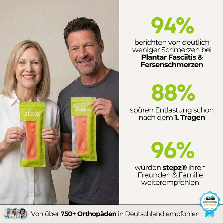 FersenSanft™ Entlastungseinlagen bei Fersenschmerzen