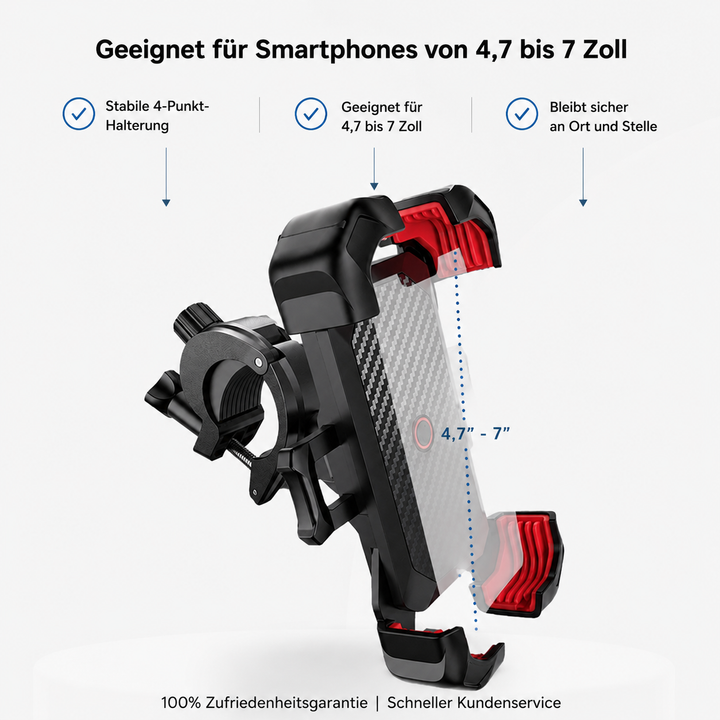 Holdora™ – Robuste Handyhalterung für Alltag & unterwegs