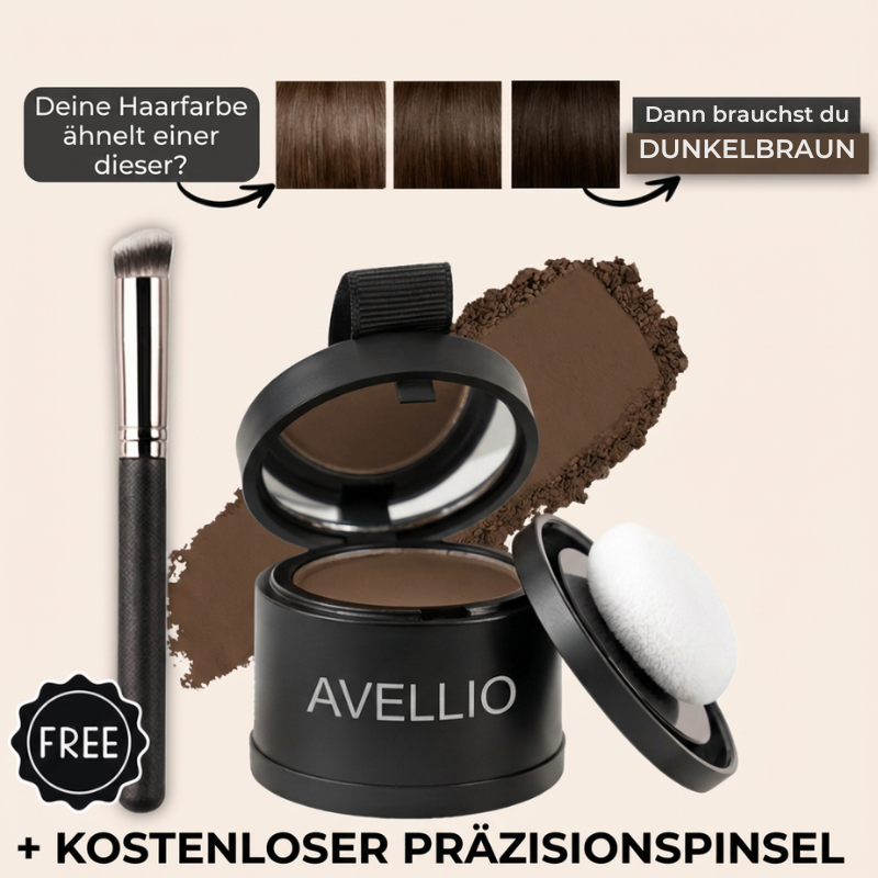 Avellio™ – Sofort Ansatz- & Grauhaar-Abdeckung