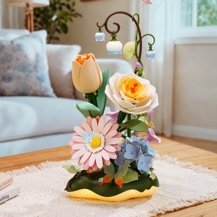 Garden Ramble™ Mechanisches Bewegliches Blumen-Puzzlerlebnis