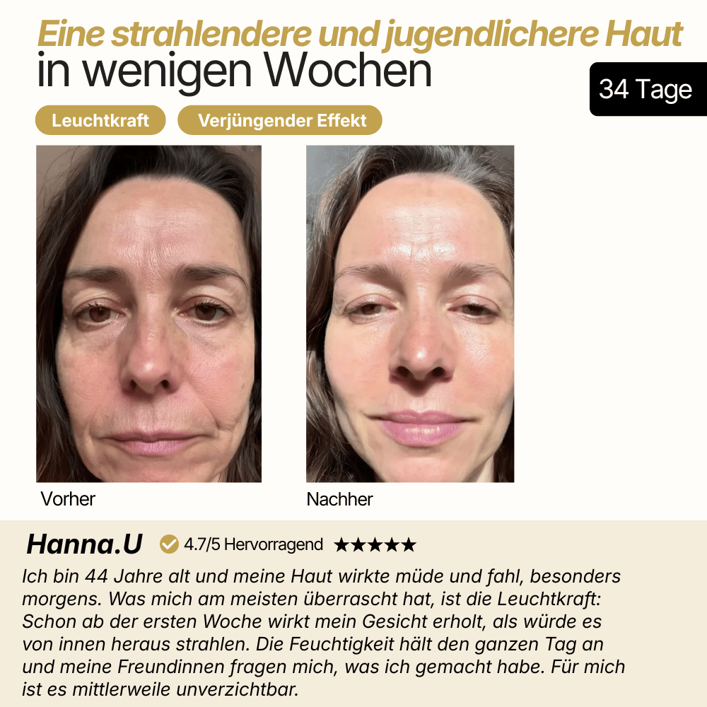 HautZeit™ Koreanische Kollagen-Kurkuma-Maske