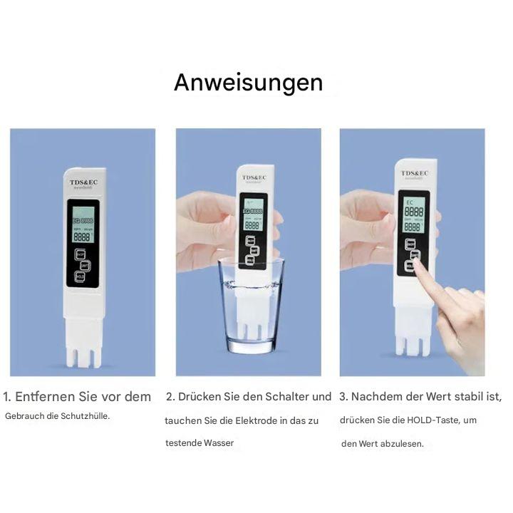 AquaSure™ Wasserfilter | Sauberes Trinkwasser | Einfach & Schnell Installiert | Kunststoff