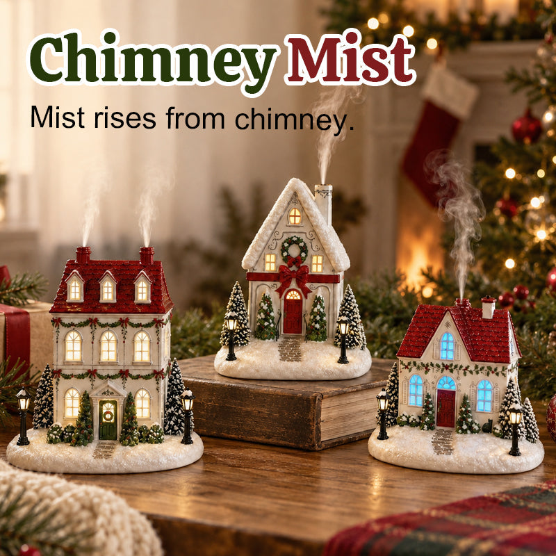 WeihnachtsZauber™ Weihnachtshaus mit Aroma-Diffusor