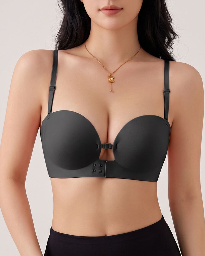 AuraLift™ Nahtloser Push-Up-BH mit Frontverschluss