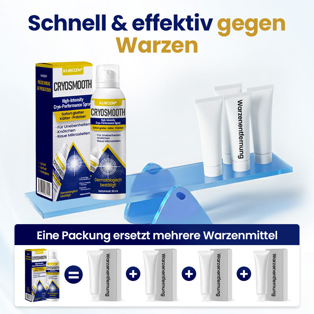 HautGlatt™ Kryo-Präzisionsspray gegen Hautunebenheiten