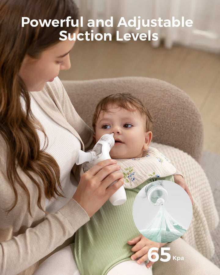 NasenSanft™ 2-in-1 Elektrischer Baby-Nasensauger