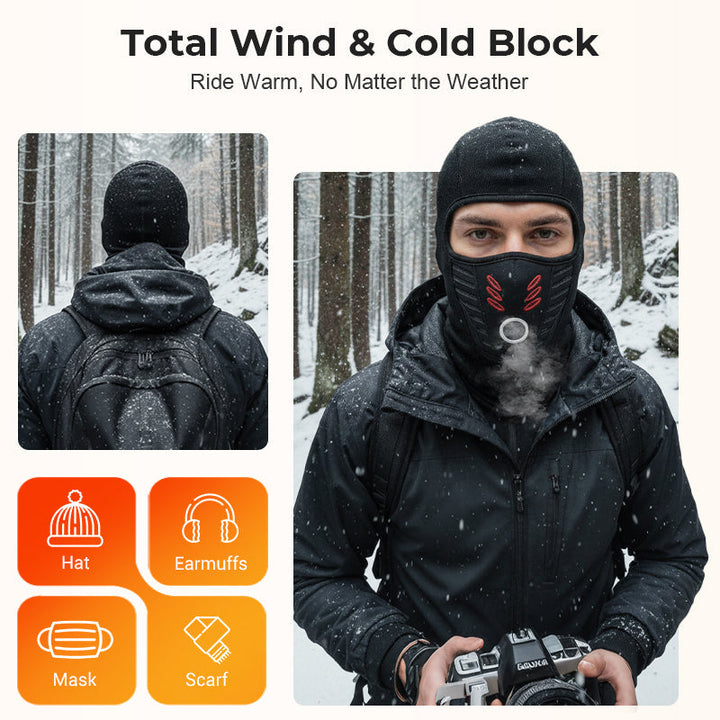 FrostSchutz™ Winddichte Thermo-Sturmhaube mit Atemventil