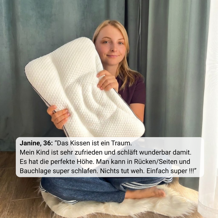 SchlafWohl™ Ergonomisches Kinderkissen