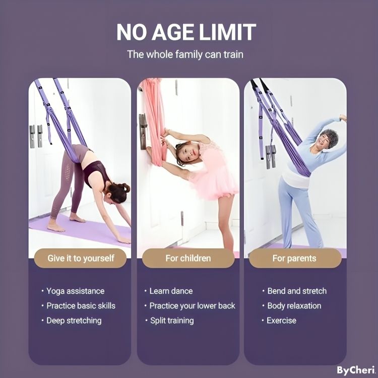 50% RABATT TEMPORÄR | AeroStretch™ | Aerial Yoga-Seil