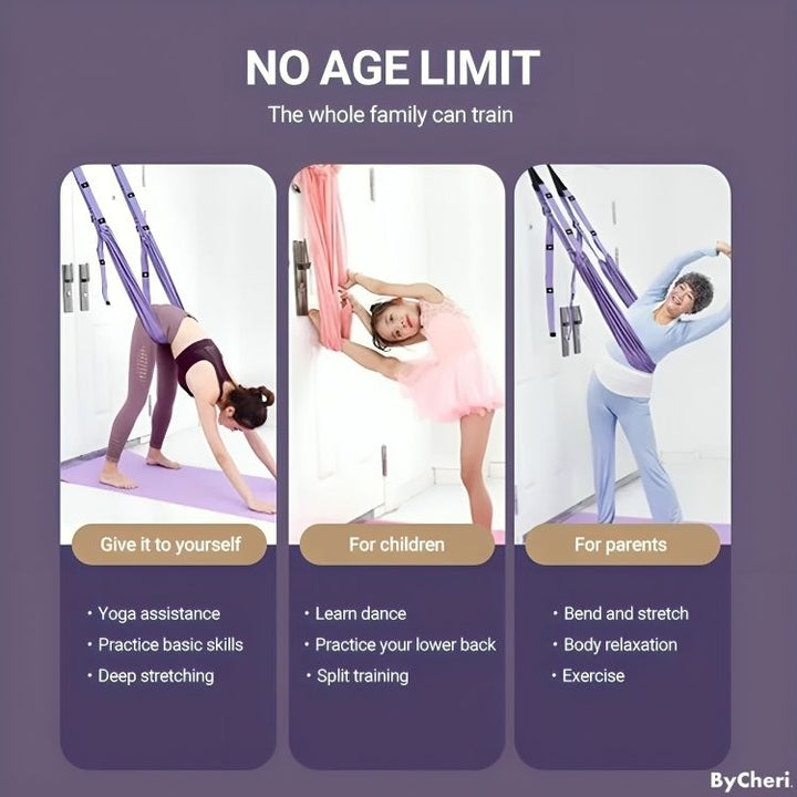 50% RABATT TEMPORÄR | AeroStretch™ | Aerial Yoga-Seil