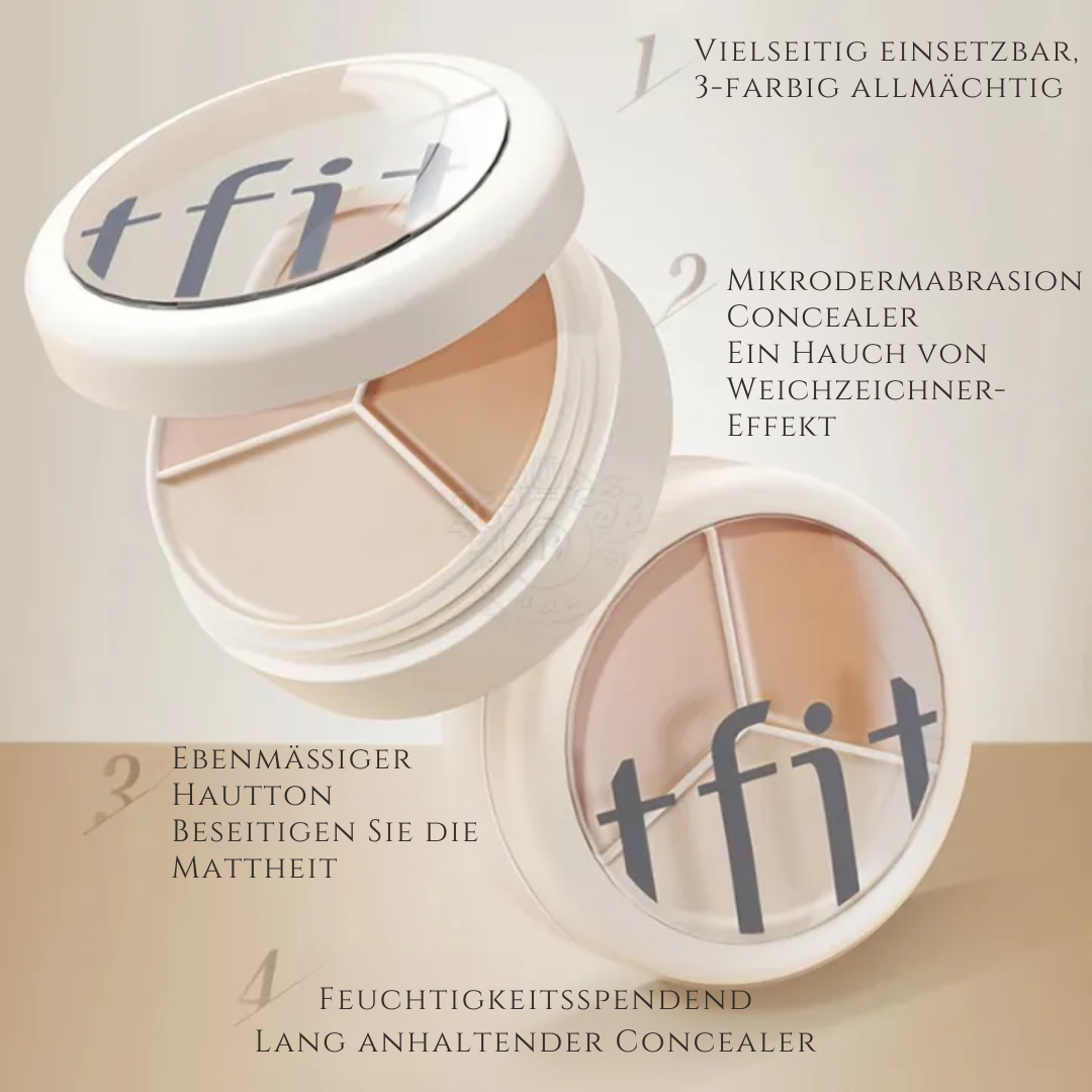 Tfit™ – Dreifarbiger Concealer für makelloses, natürliches & strahlendes Hautbild [1 + 1 Gratis]