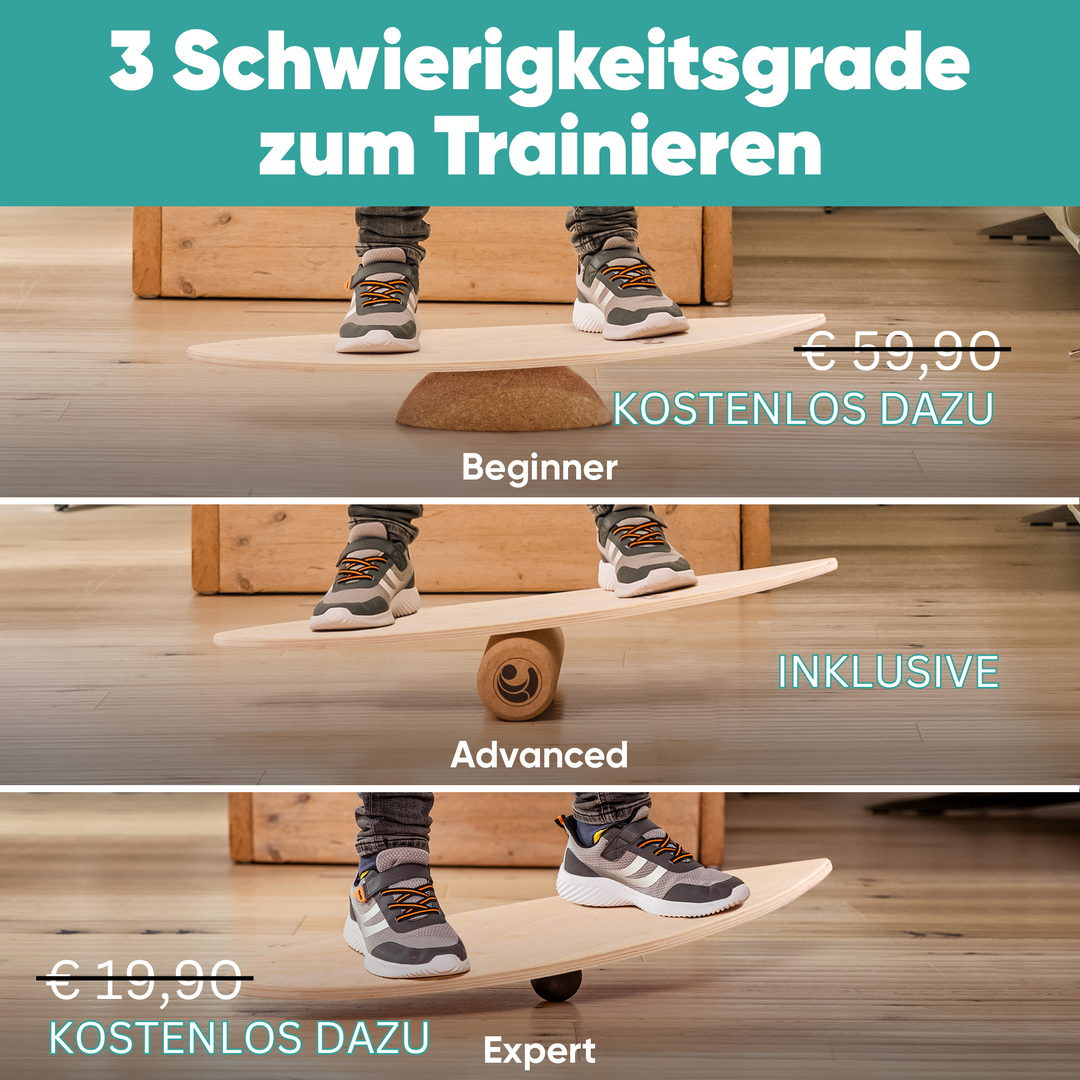 RideBalance™ Komplett-Trainer für eine stärkere Rumpfmuskulatur