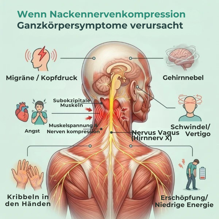 NackenWohl™ Entspannendes Nackenmassagegerät