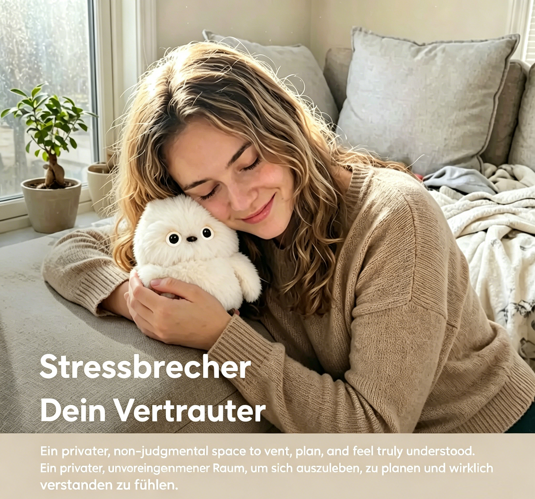 KuschelFreund™ Interaktives KI-Plüschtier mit Sprachfunktion