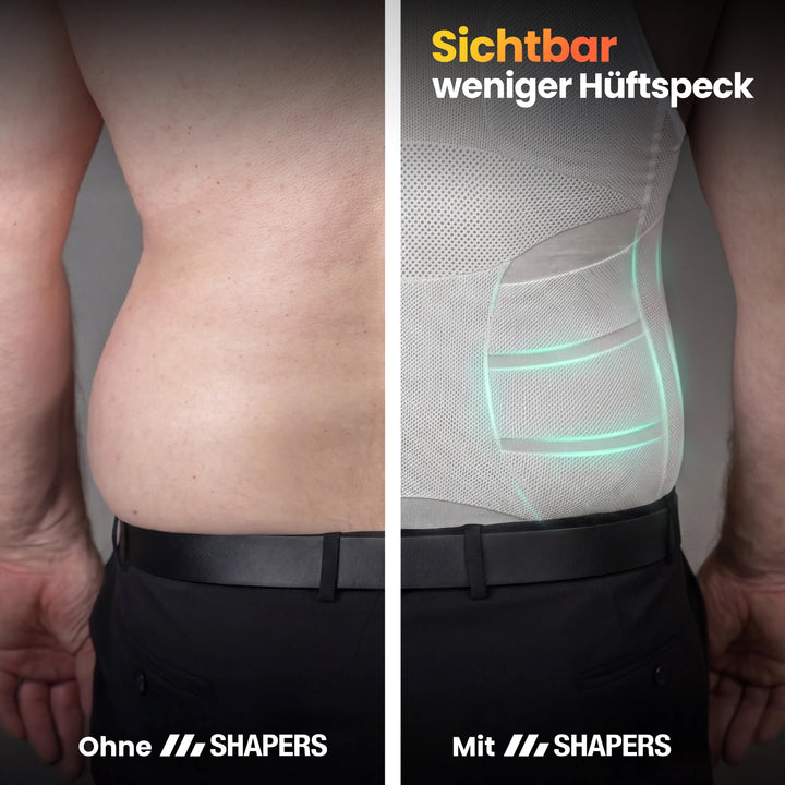 Kompressions-Shapewear glättet den Bauch – für sofortiges Selbstvertrauen