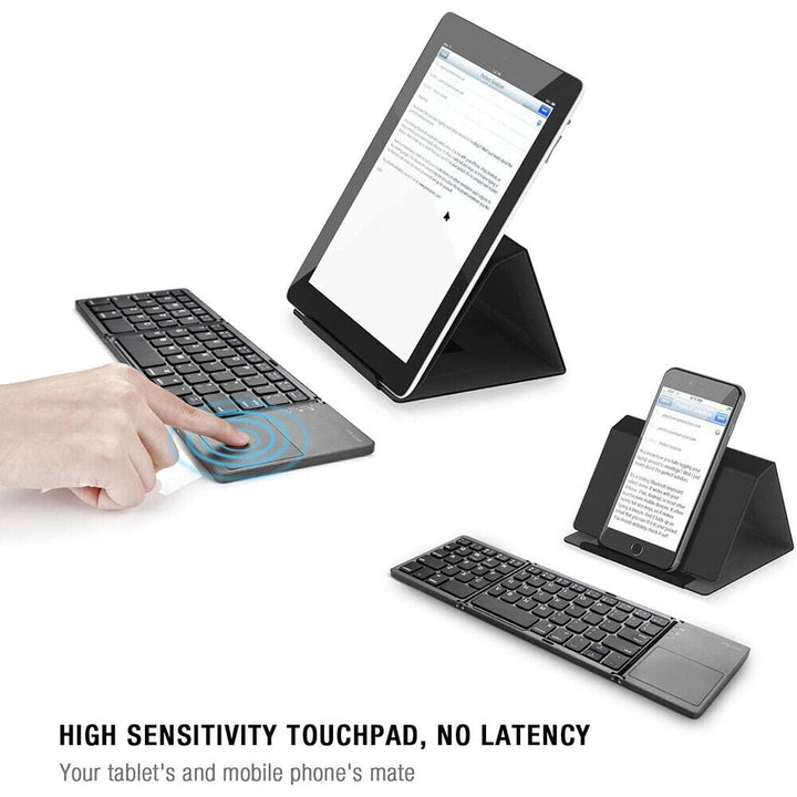 Keyless™ Faltbare drahtlose Bluetooth-Tastatur