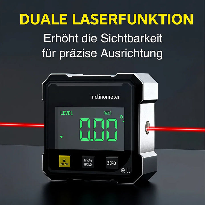 LaserAxis™ – Perfekte Winkel schnell mit magnetischer, freihändiger Präzision fixieren