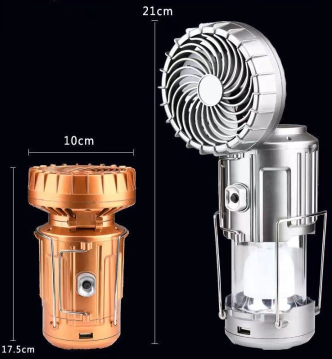 Solamp™ - 6 in 1 Tragbare Solar LED Campinglampe