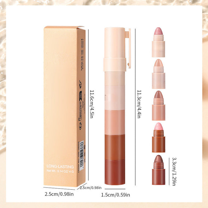 5-in-1-Lidschattenstift natürliche helle Farbe
