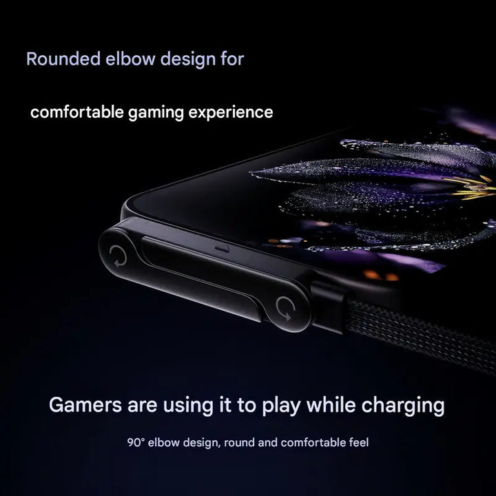 2-in-1 Unsichtbarer Handyhalter mit Ladekabel | 240W Superschnelles Laden