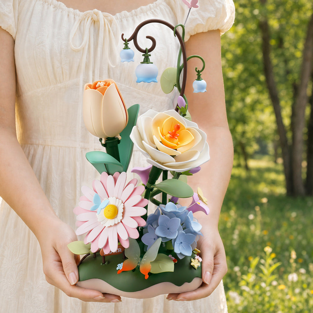 Garden Ramble™ Mechanisches Bewegliches Blumen-Puzzlerlebnis