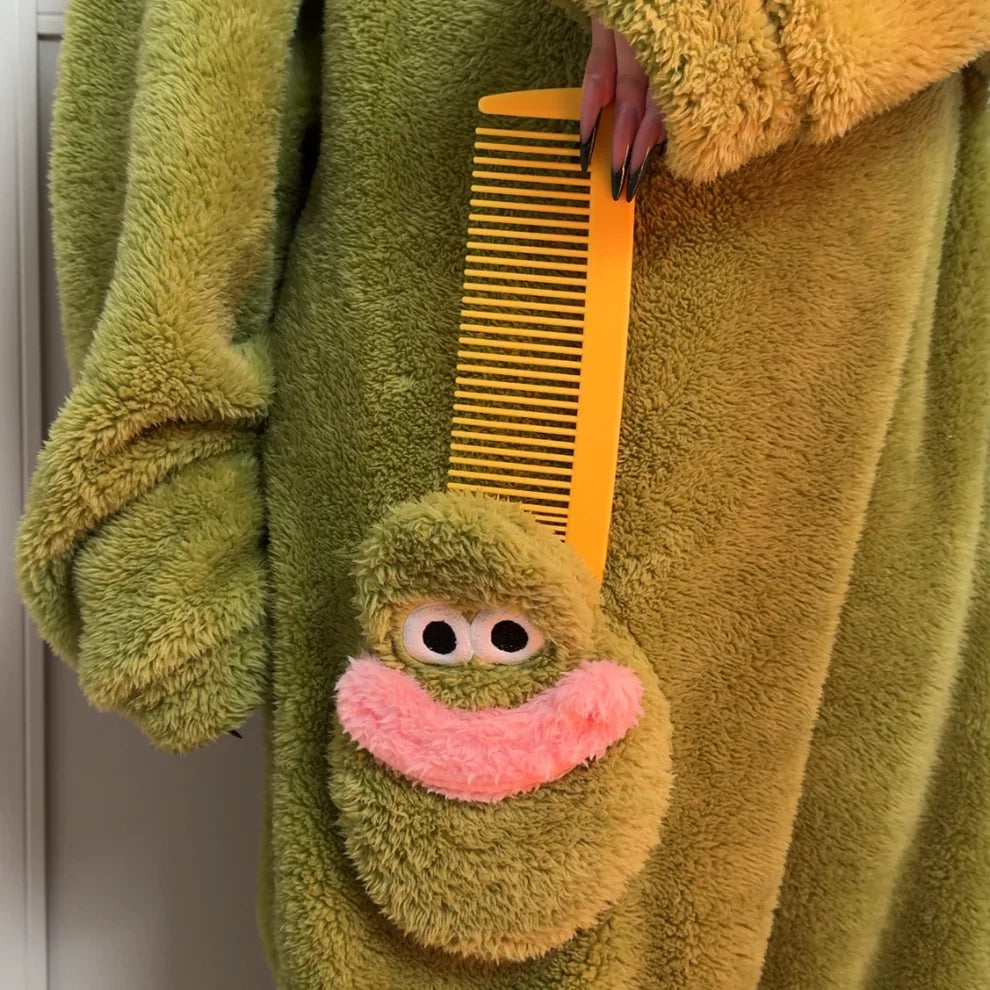 KuschelSpaß™ Lustiger Ganzkörper-Plüschanzug