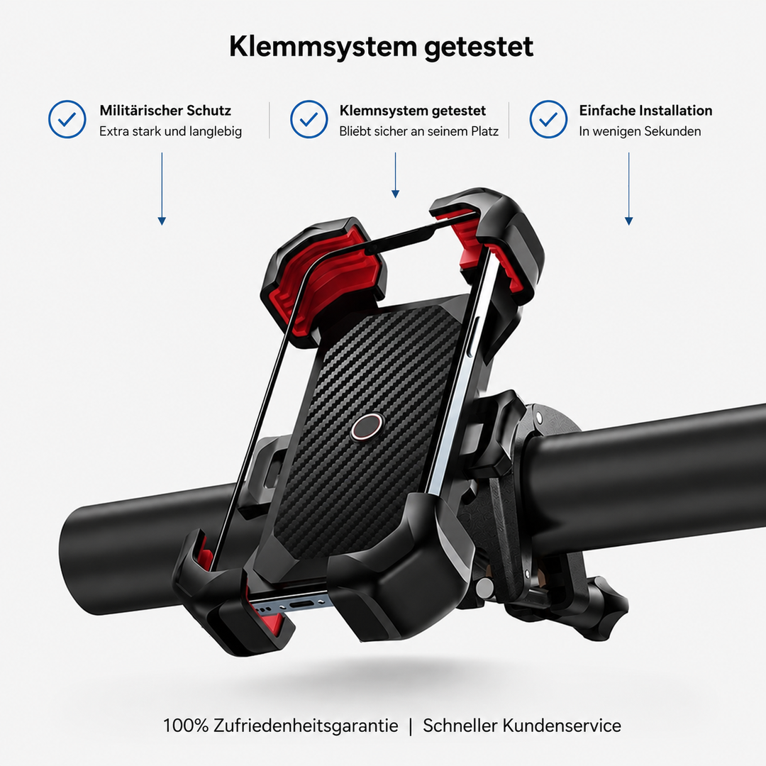 Holdora™ – Robuste Handyhalterung für Alltag & unterwegs