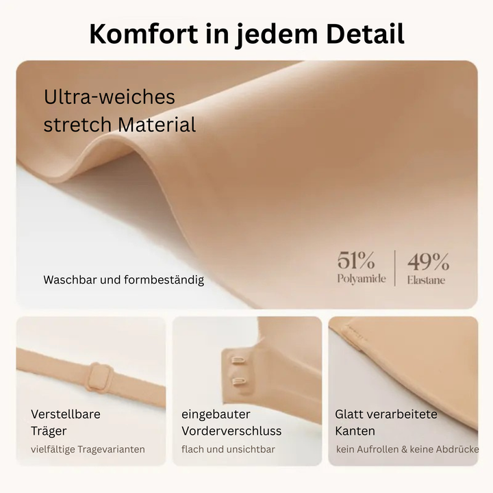 Formiva™ – Trägerloser formender BH für ein schönes Dekolleté