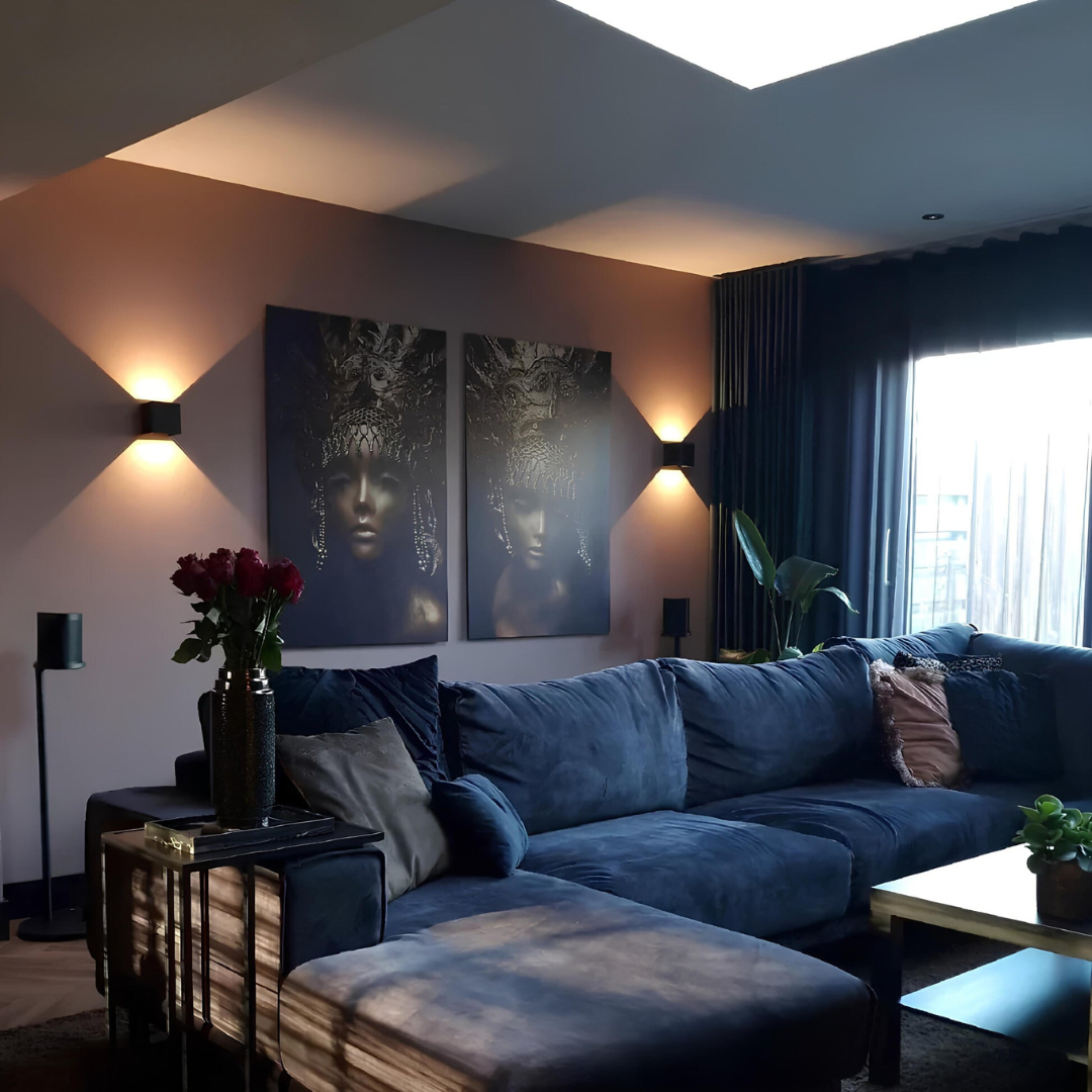 LichtAura™ Moderne LED-Wandleuchte mit Bewegungssensor
