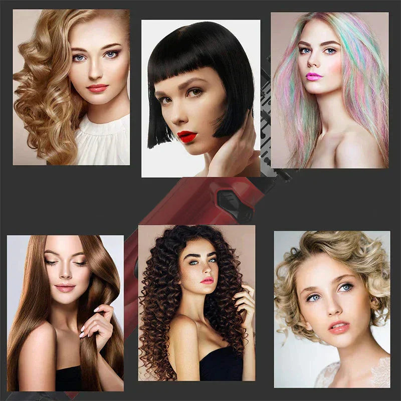 Drehbare Haartrockner-Bürste | 2-in-1 Styling & Volumen | 360° Rotation & Ionentechnologie