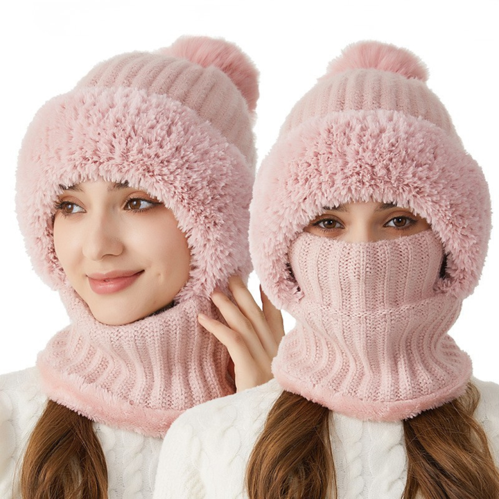 WinterKuschel™ Gefütterte Strickkapuze für Damen