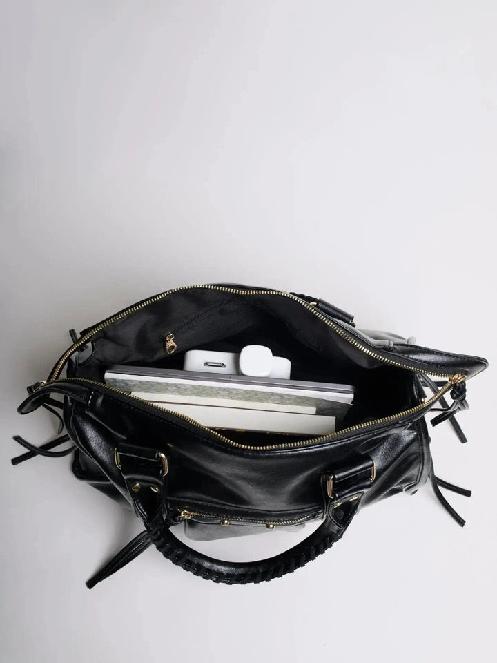 TaschenEleganz™ Stilvolle Damenhandtasche aus veganem Leder