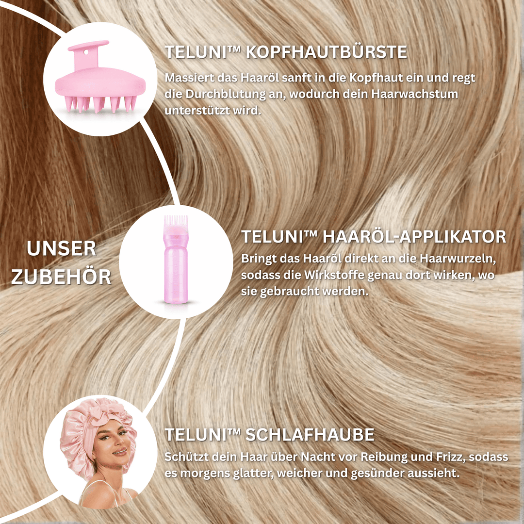 HaarGlanz™ Pflegeöl für Frauenhaar