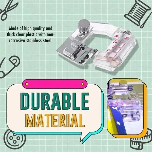 HandySew - Verstellbarer Schrägband-Einfassfuss