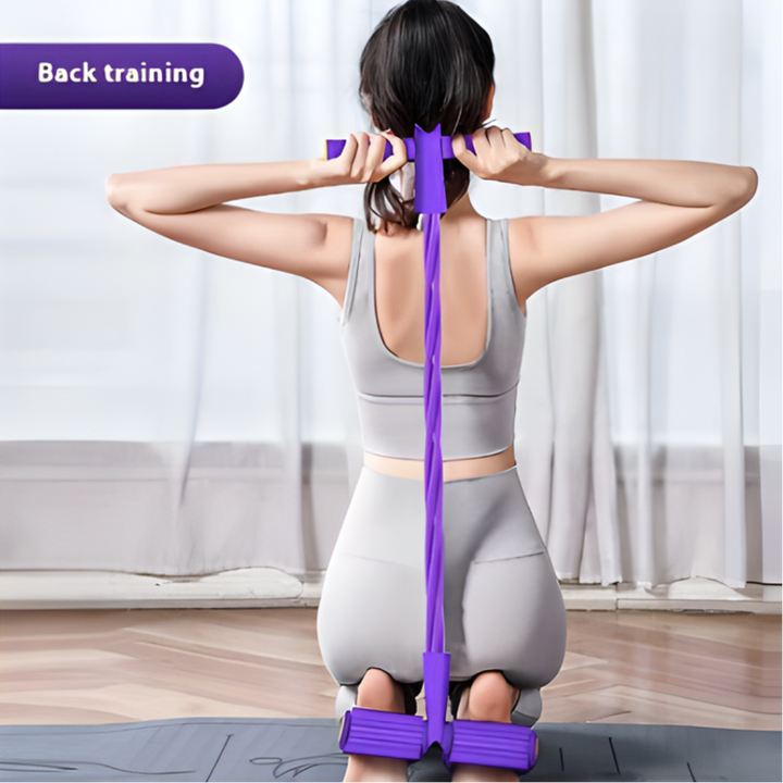 BandTrainer 1+1 GRATIS: Elastisches Einfach-Zu-Tragen Eignung-Pedalband-Trainerin