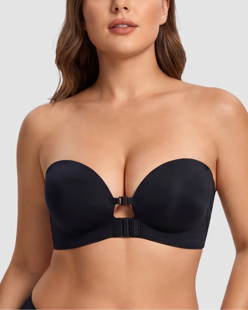 AuraLift™ Nahtloser Push-Up-BH mit Frontverschluss