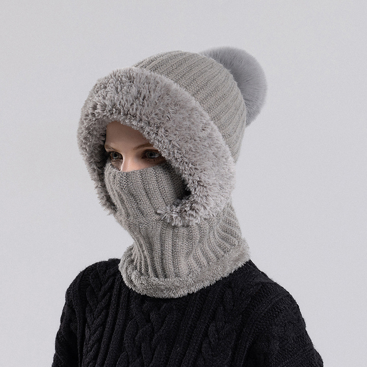 WinterKuschel™ Gefütterte Strickkapuze für Damen
