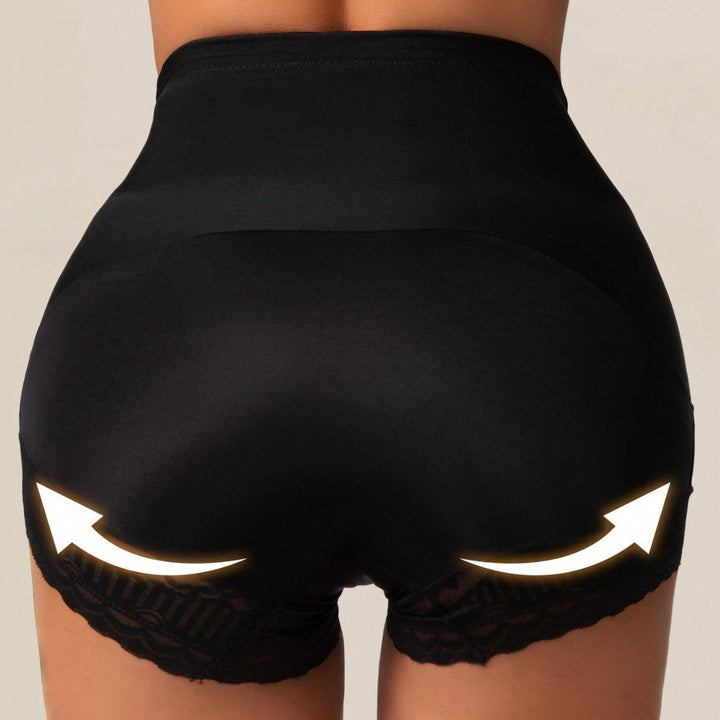 LuminaFit™ 4er-Pack High-Waist Spitzen-Miederslips